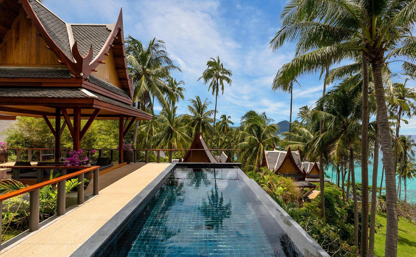 Swimming Pool, Ocean Pool Pavilion, Amanpuri, Thailand