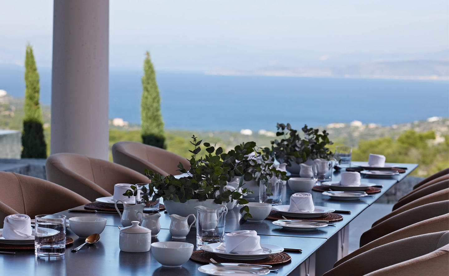 Dining Table, Villa 20 - Amanzoe, Greece