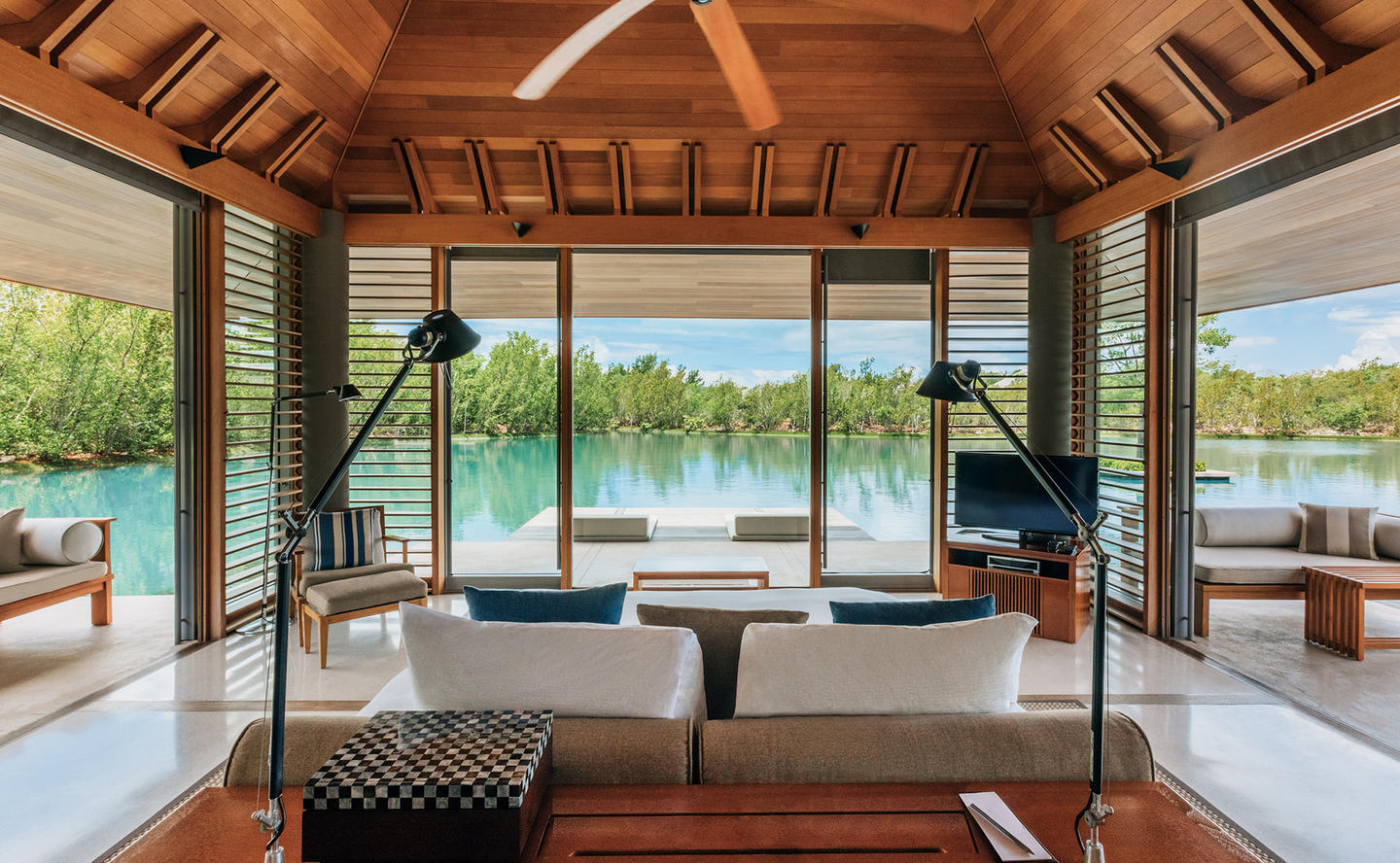 Bedroom, Four-Bedroom Tranquility Villa - Amanyara, Turks & Caicos