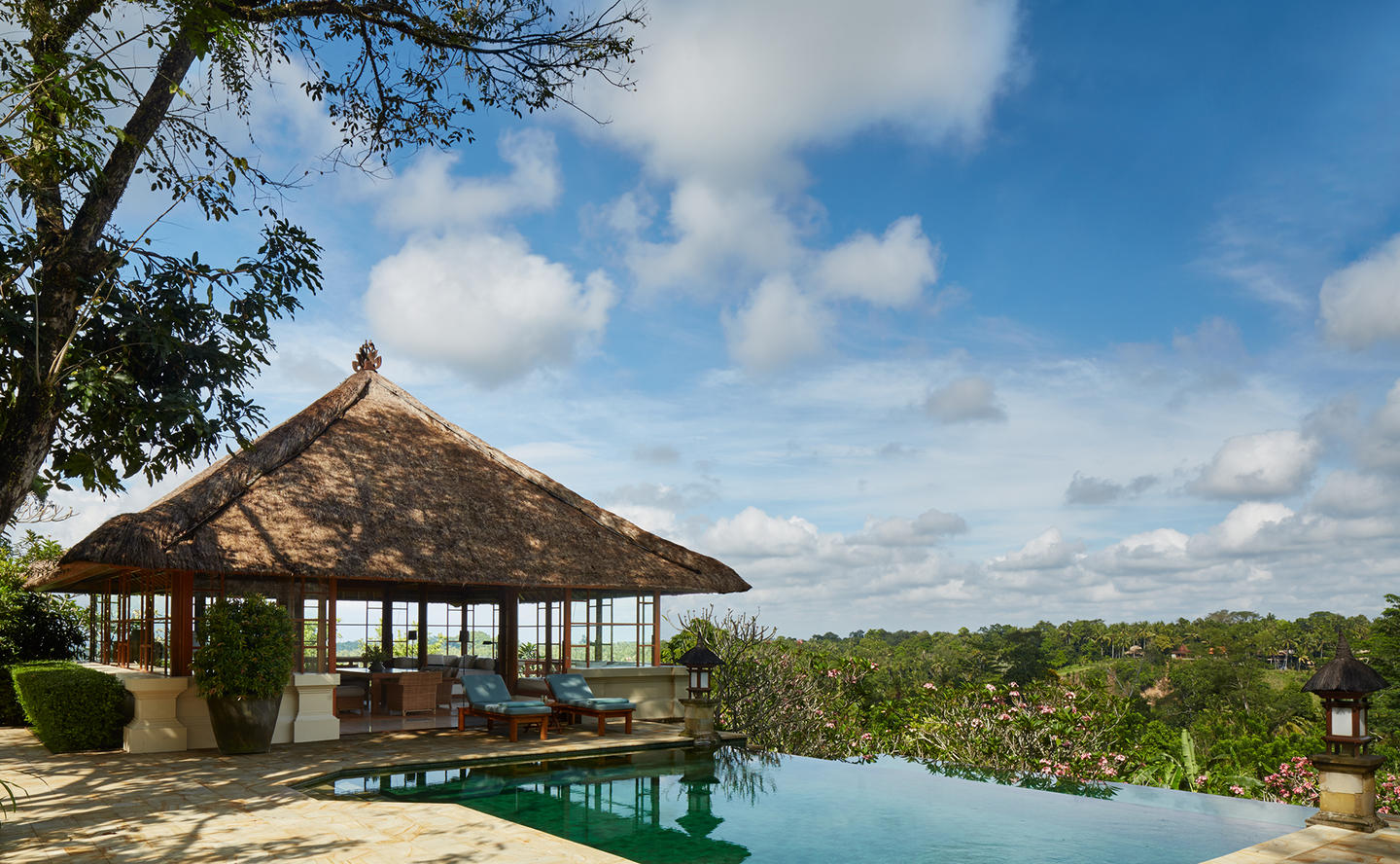 Swimming Pool, Three-Bedroom Villa - Amandari, Bali
