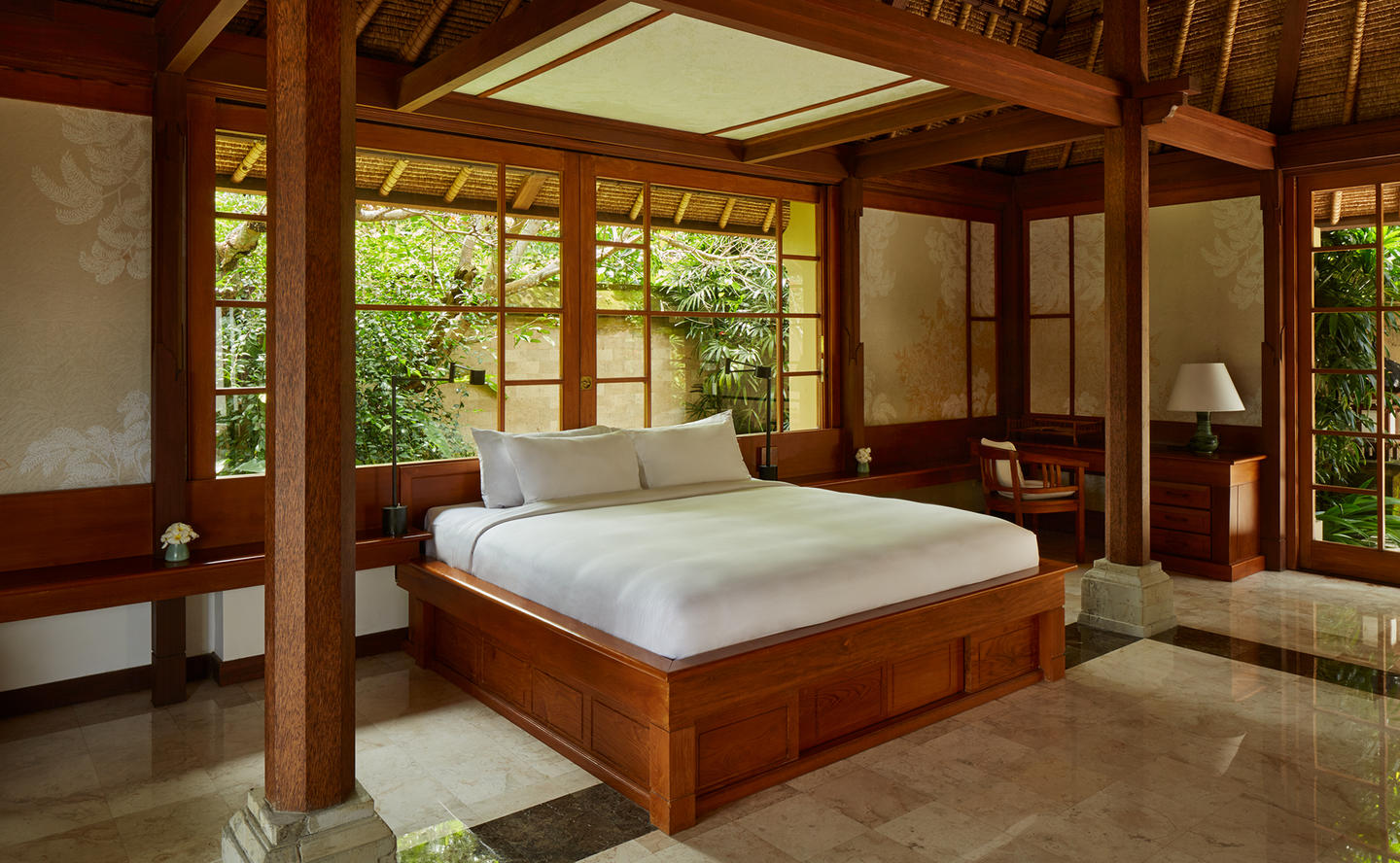Bedroom, Valley Suite - Amandari, Bali