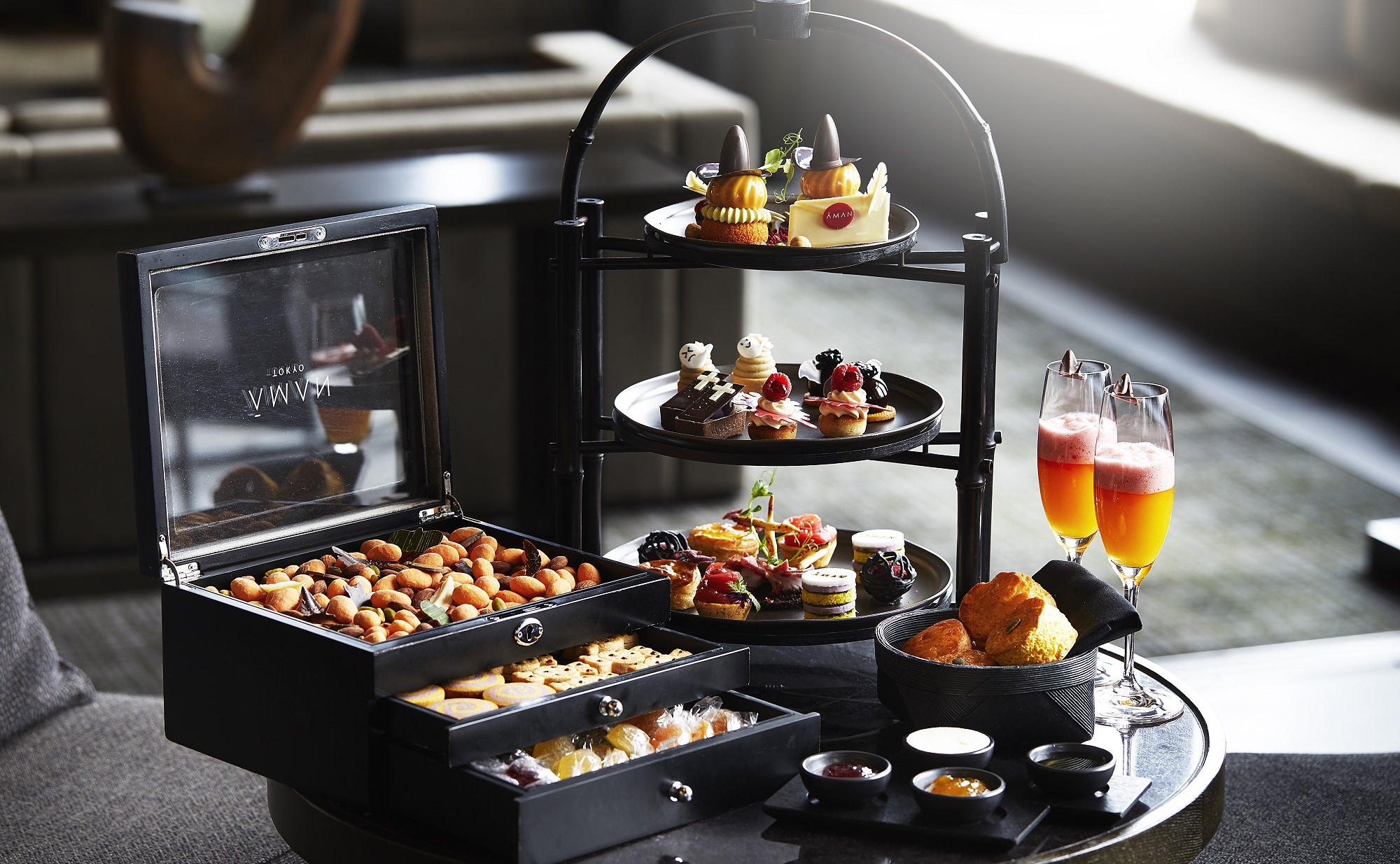 ハロウィン アフタヌーンティー アマン東京 Dining Aman