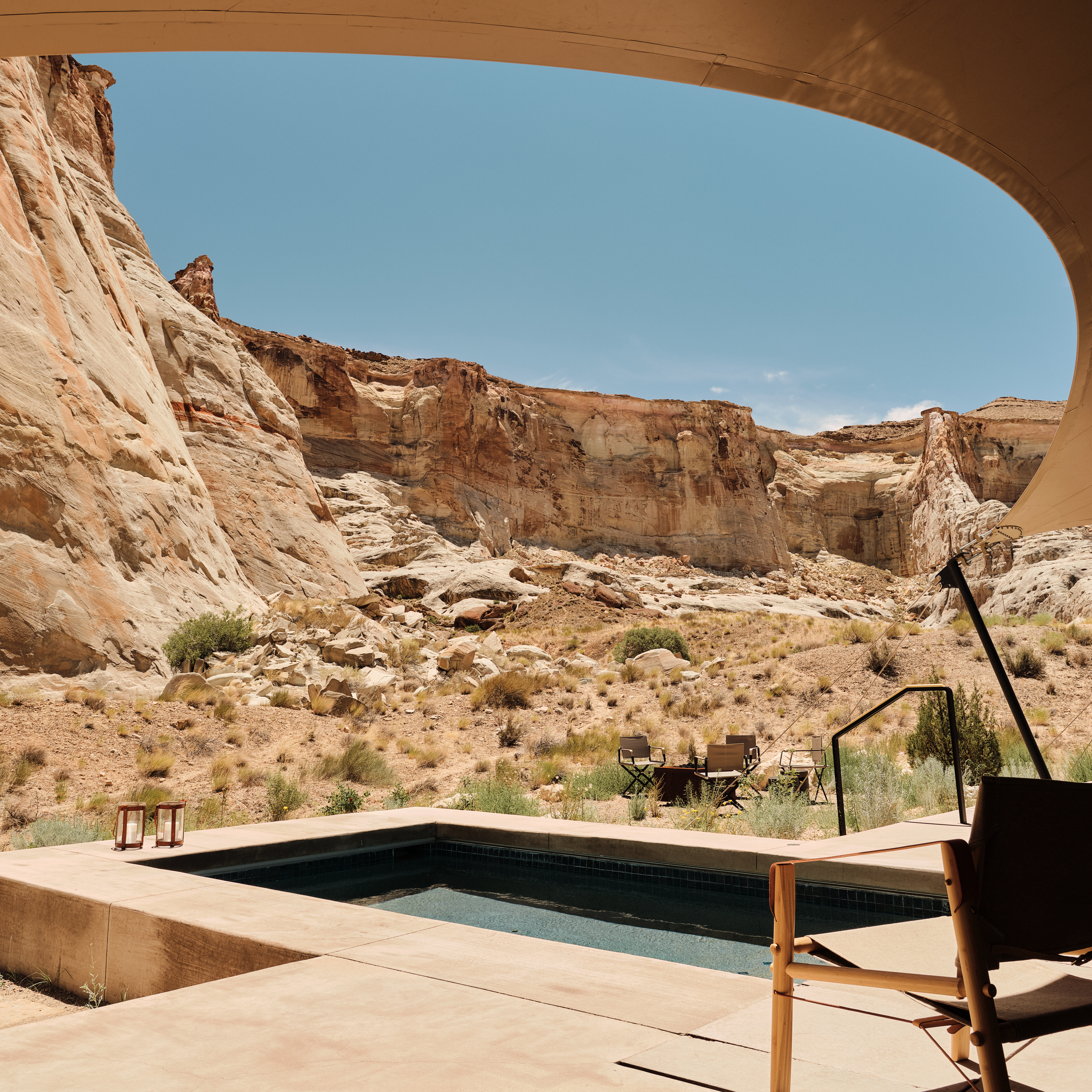 Amangiri, Camp Sarika, two bedroom pavilion