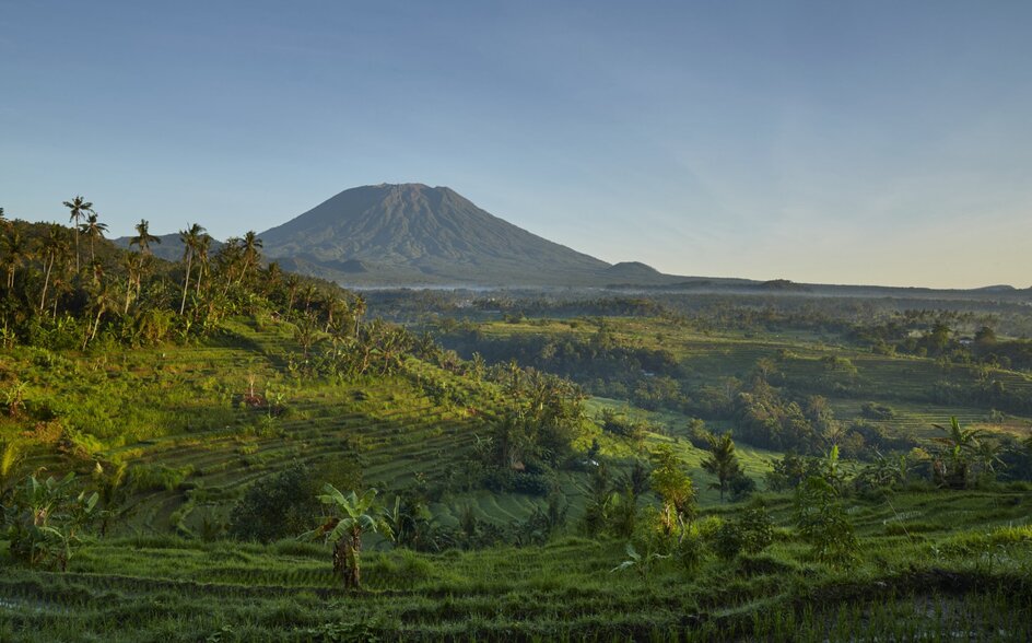 Amankila, Bali, Indonesia, Mount Agung