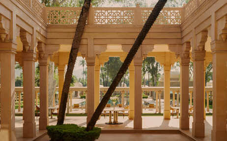 Amanbagh, India - Main Building Exterior Restaurant