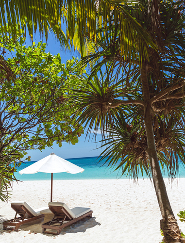 Private Beach, Villa Escape, Amanpulo, Philippines