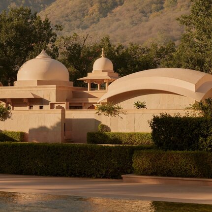 Amanbagh, India - Accommodation, Pool Pavillion Exterior