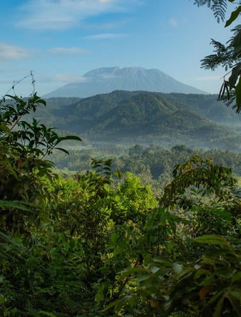View - Amankila- Mountains Bali