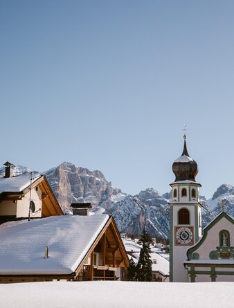 Aman Rosa Alpina, Italy - Exterior Snow