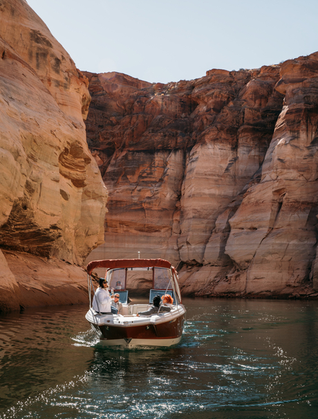 Amangiri USA Lake Powell Boating Portrait