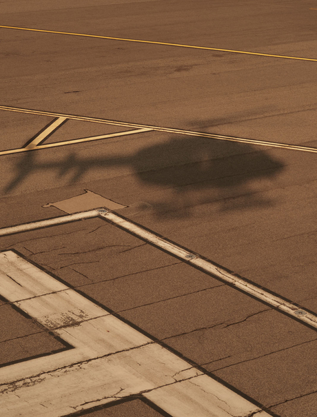 Helicopter view of Amanwana's terrain and landing strip in Sumbawa, Indonesia.