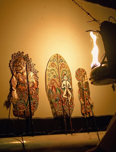 Amandari, Ubud, Bali, Indonesia - Balinese Wayang
