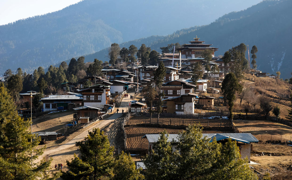 Gangtey Monastery & Village - Amankora, Bhutan