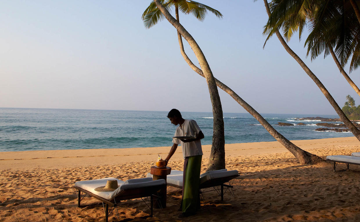 Amanwella, Sri Lanka- Accomodation, Beach, Service, Drink