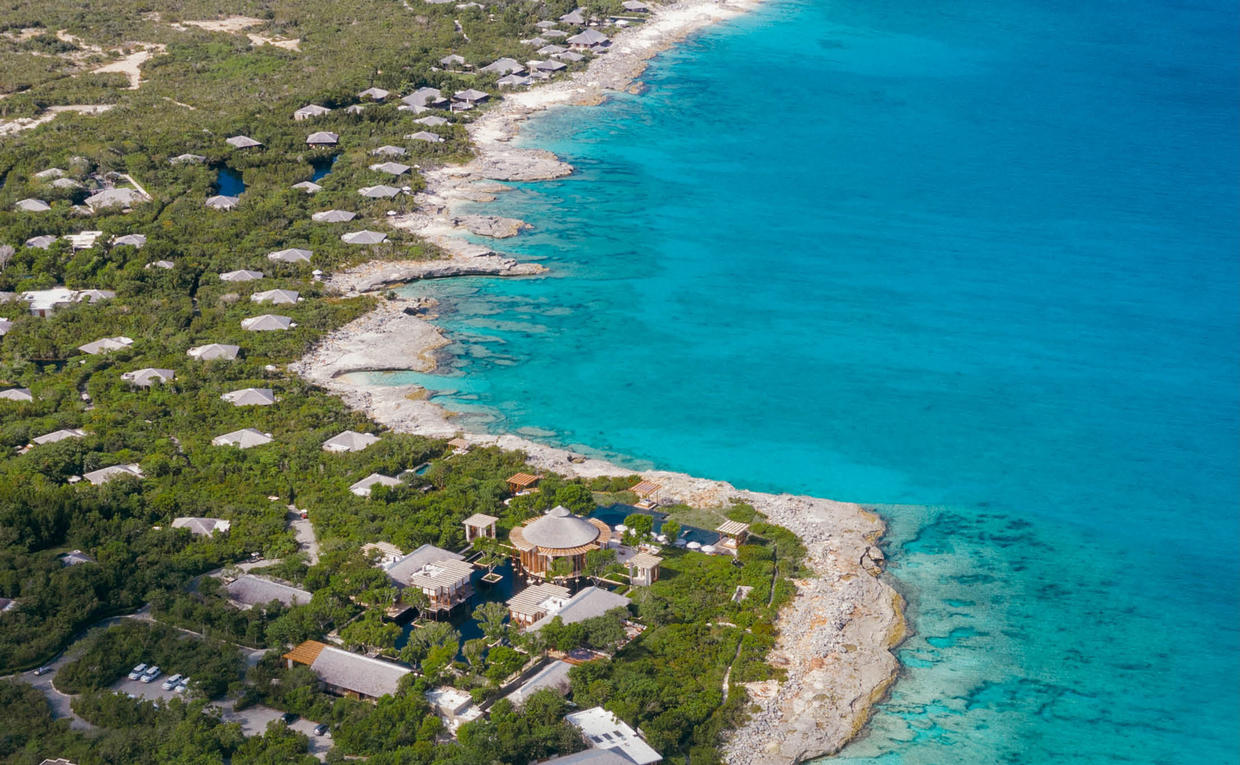 Amanyara, Turks & Caicos - Aerial shot