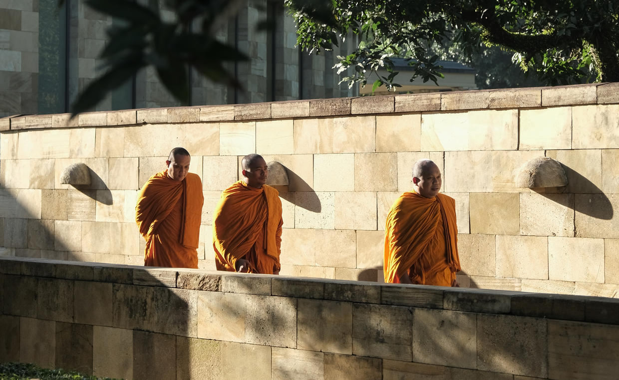 Amanjiwo, Indonesia - Captivating Vesak Celebration at Amanjiwo, Three Monks