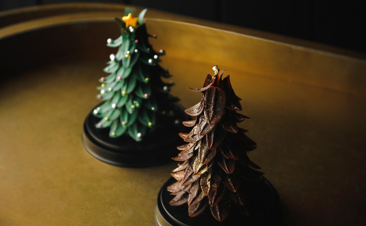 Aman Kyoto Chocolate Christmas Tree