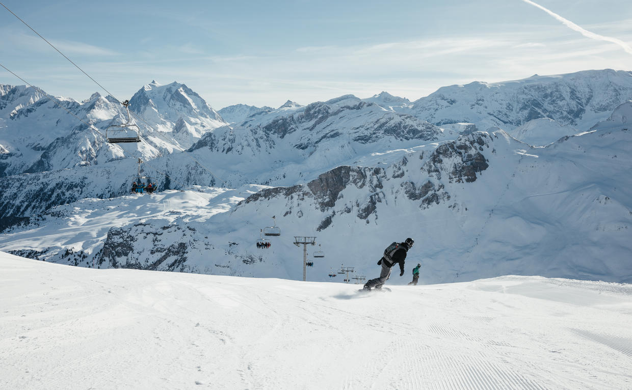 Aman Le Melezin - Ski run