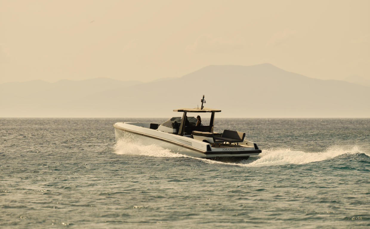 Amanzoe, Greece - Activities , Wally One Powerboat