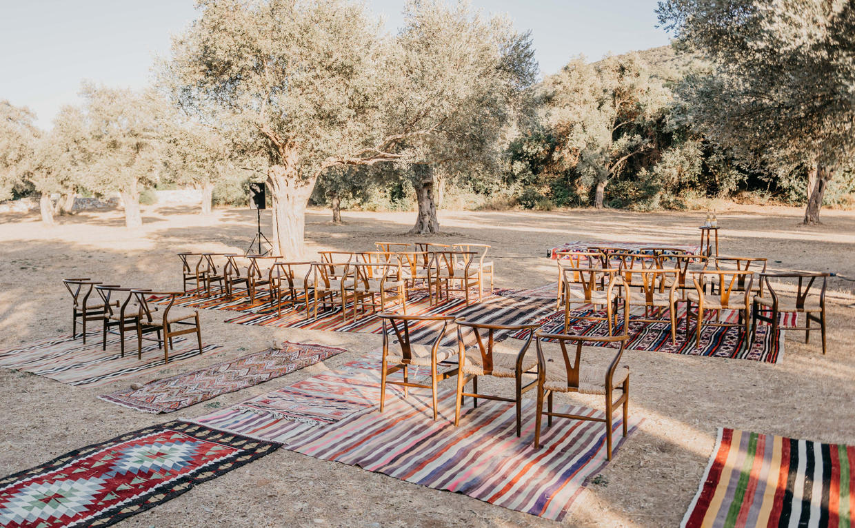 Amanruya, Turkey - Wedding set up 