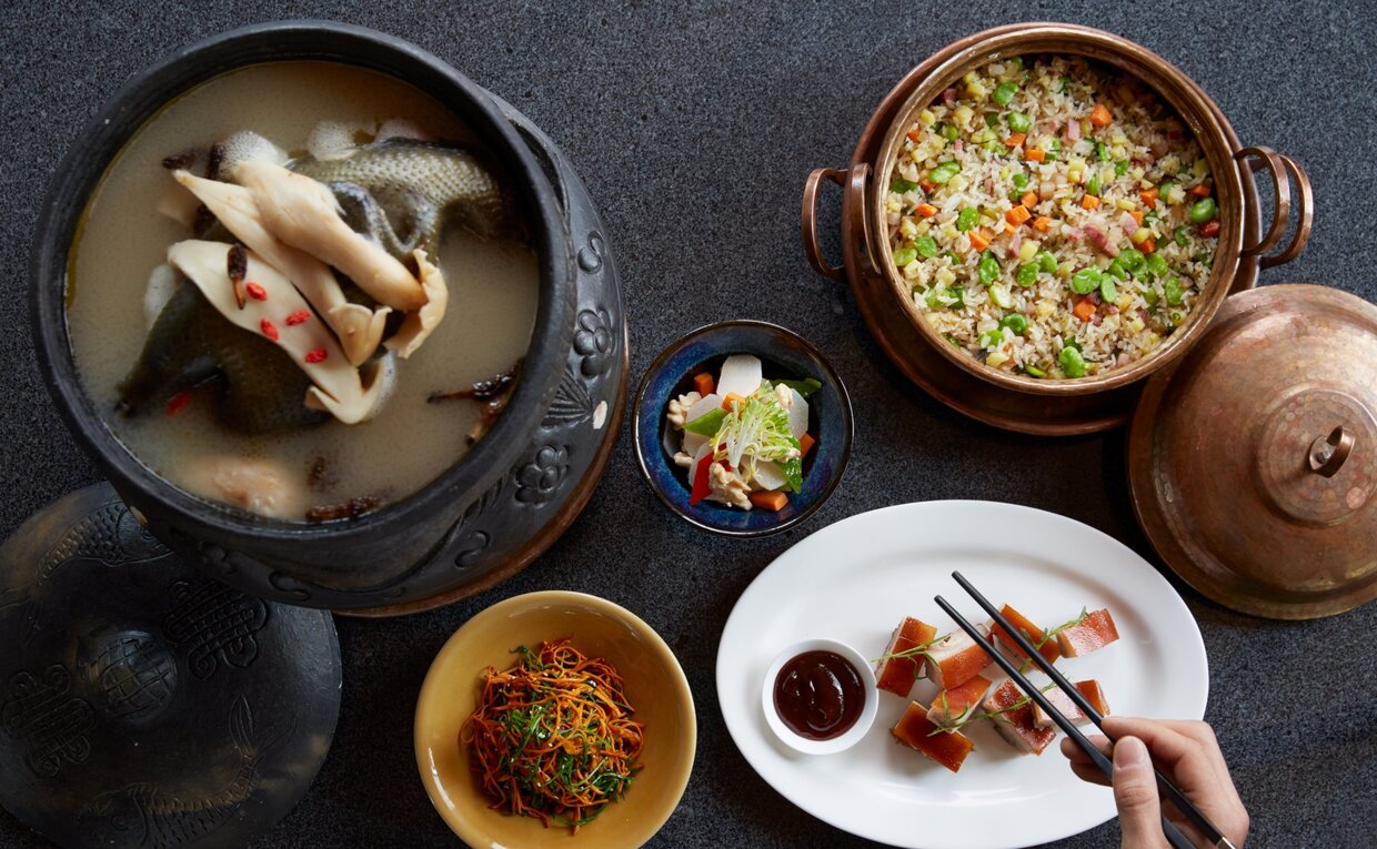 Amandayan, China - Dining