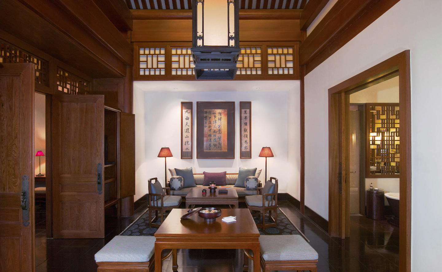 Living Area, Courtyard Suite - Aman Summer Palace, China