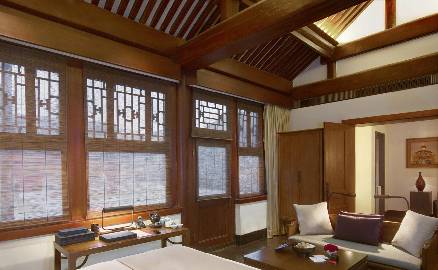 Bedroom, Traditional Courtyard Room - Aman Summer Palace, China