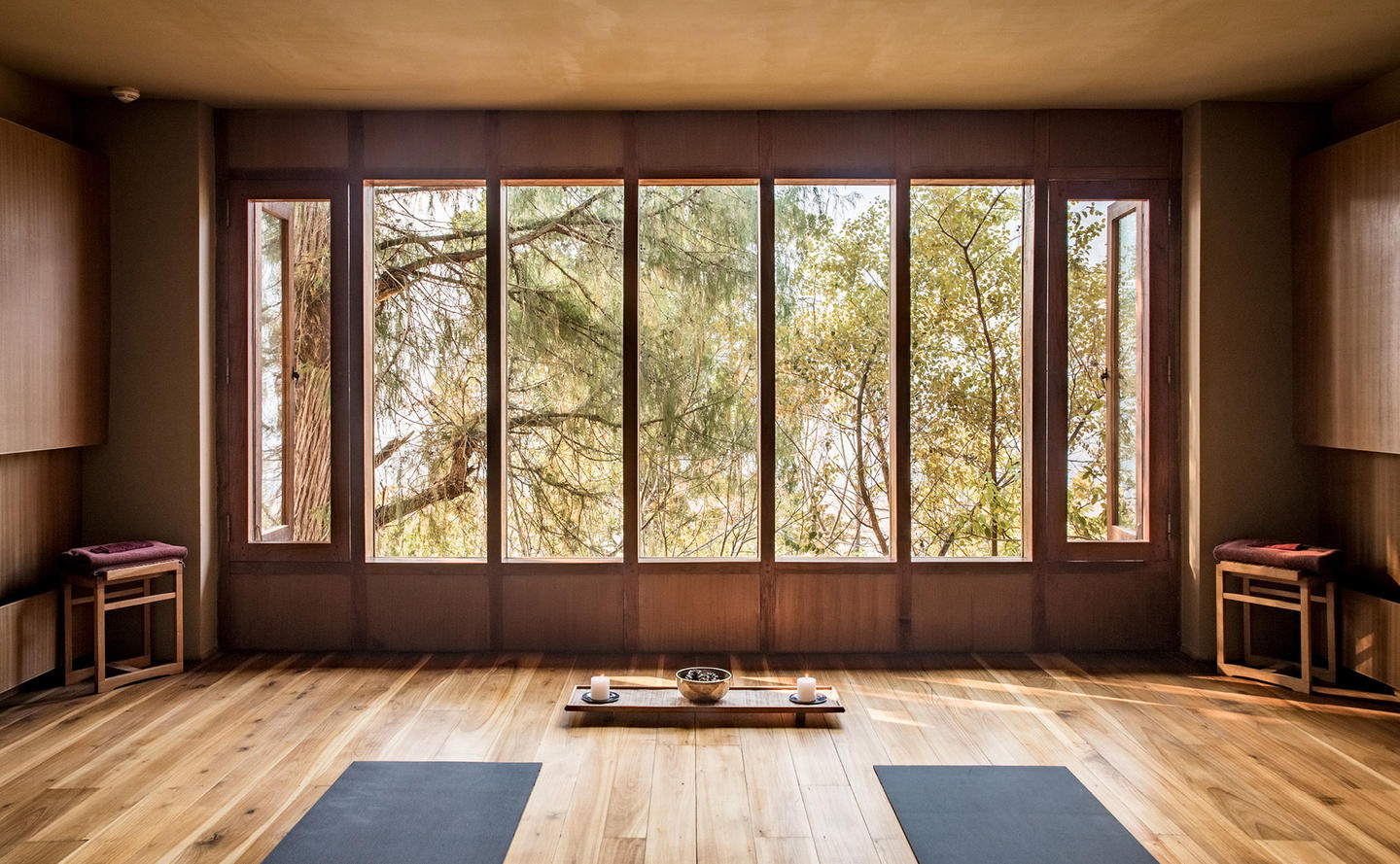 Yoga Studio, Punakha Lodge - Amankora, Bhutan