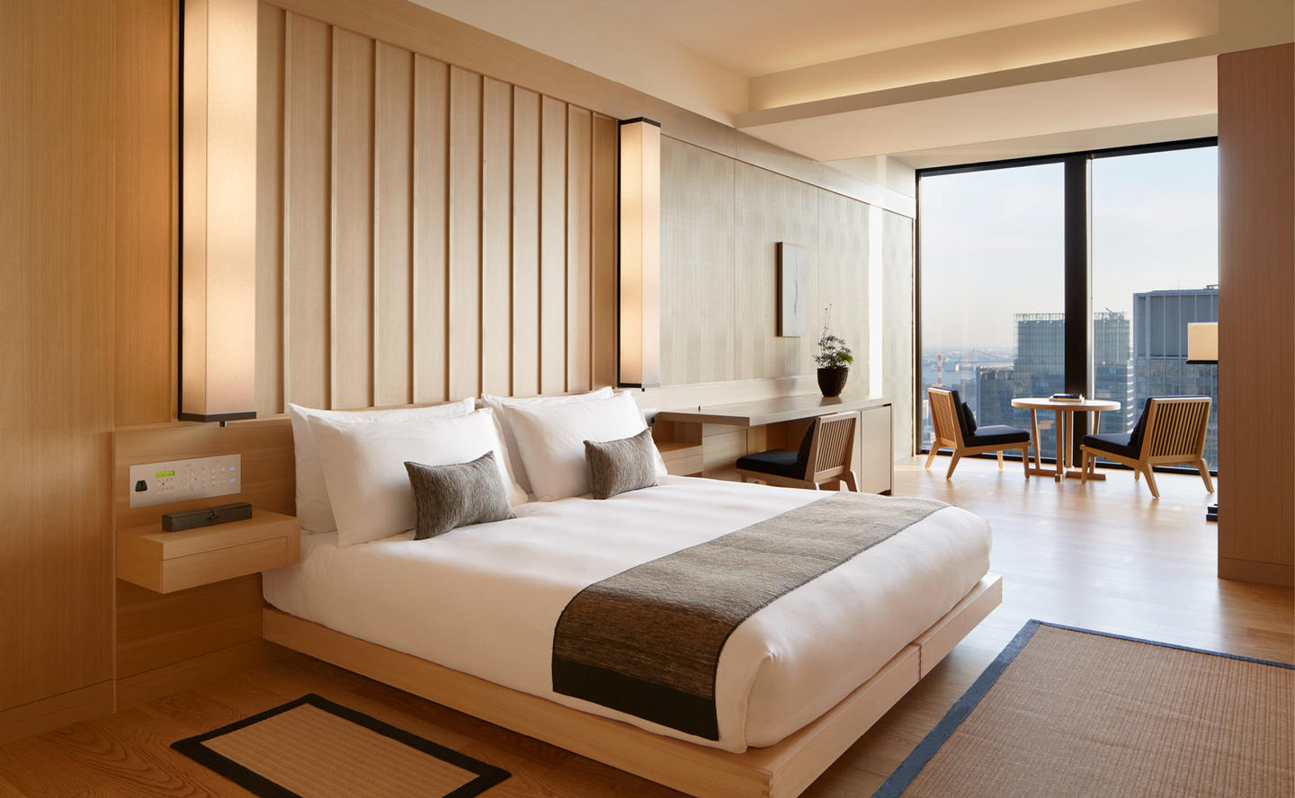 Bedroom, Aman Suite - Aman Tokyo, Japan