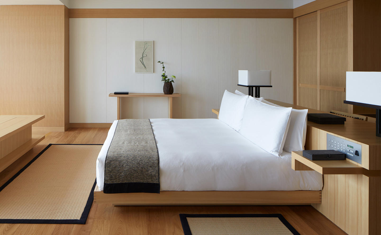 Bedroom, Aman Suite - Aman Tokyo, Japan