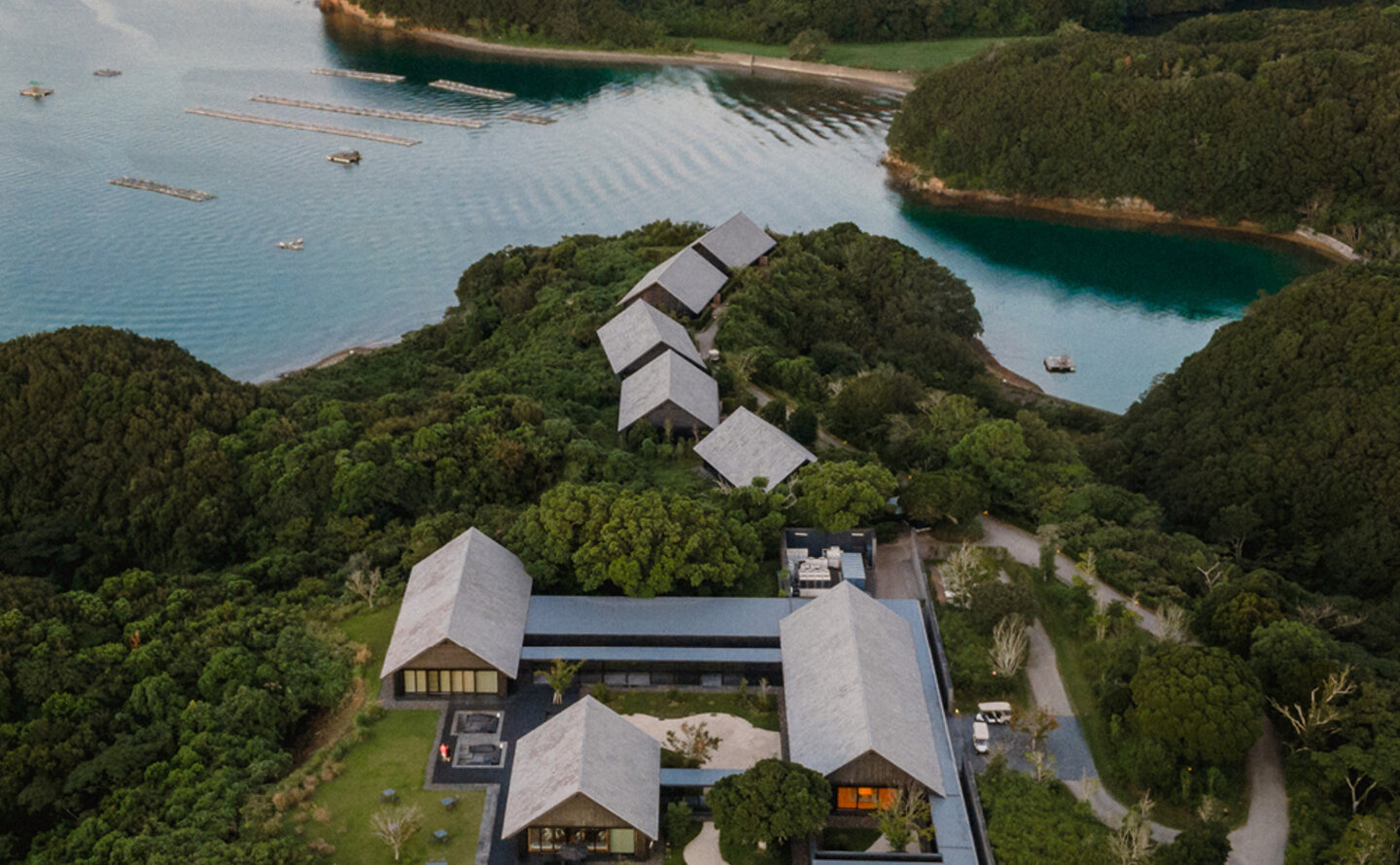 Amanemu, Japan - Resort Exterior, Aeriel Shot