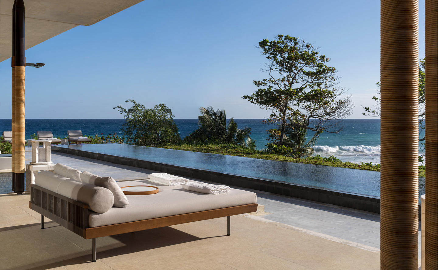 Poolside Terrace, Two-Bedroom Bay View Casa - Amanera, Dominican Republic