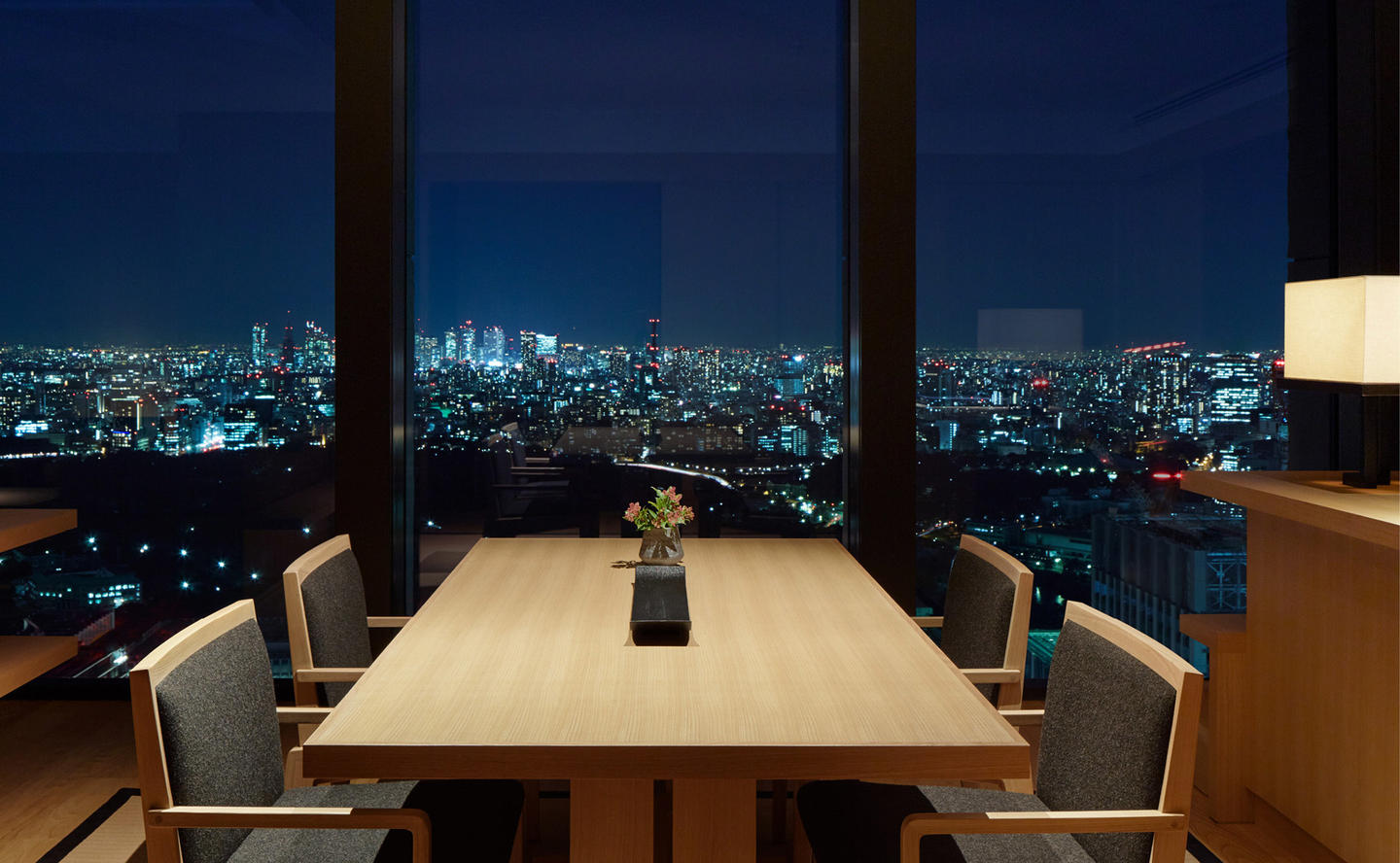 Dining Area, Corner Suite - Aman Tokyo, Japan