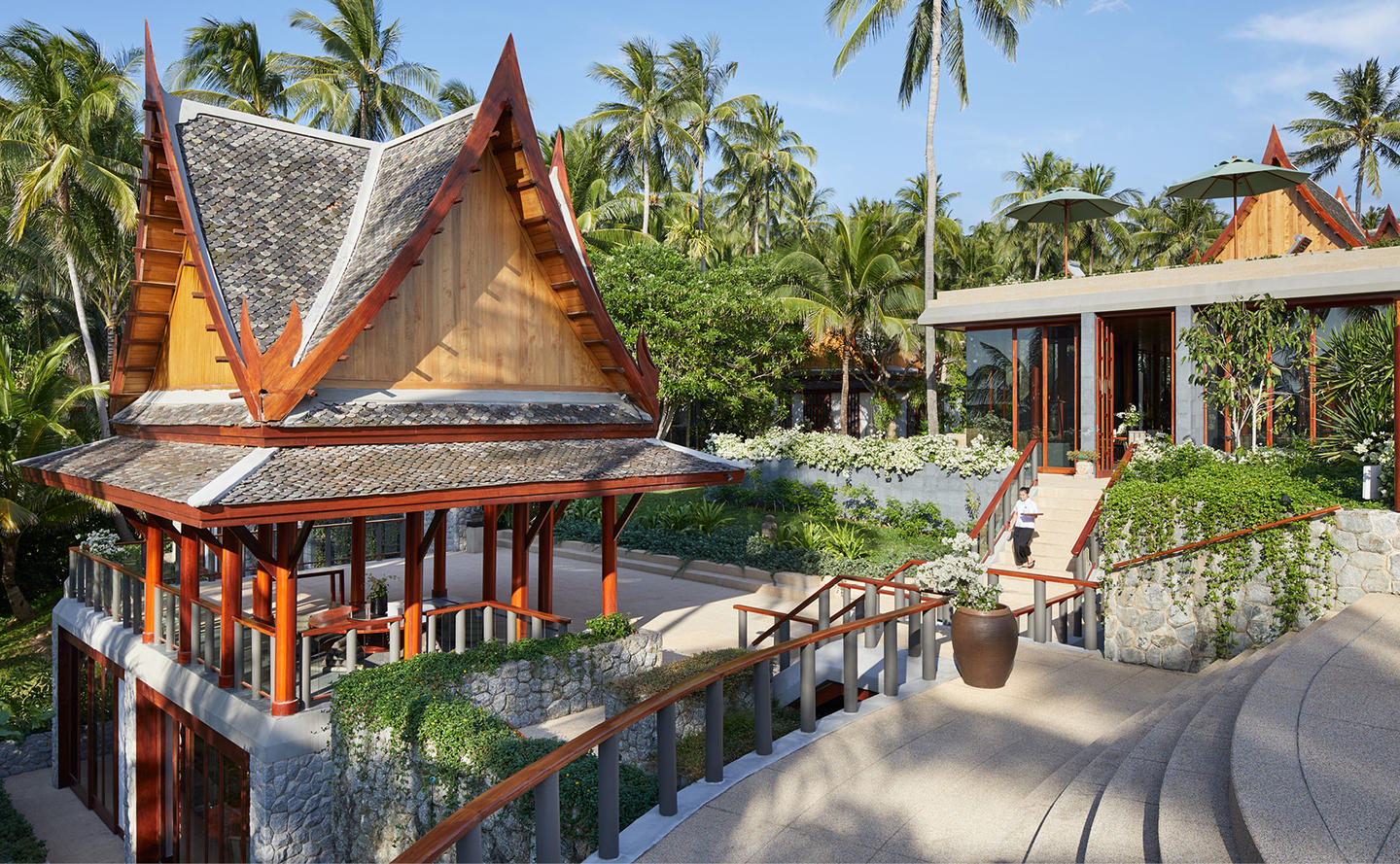 Villa Walkways, Eight-Bedroom Ocean Villa, Amanpuri, Thailand