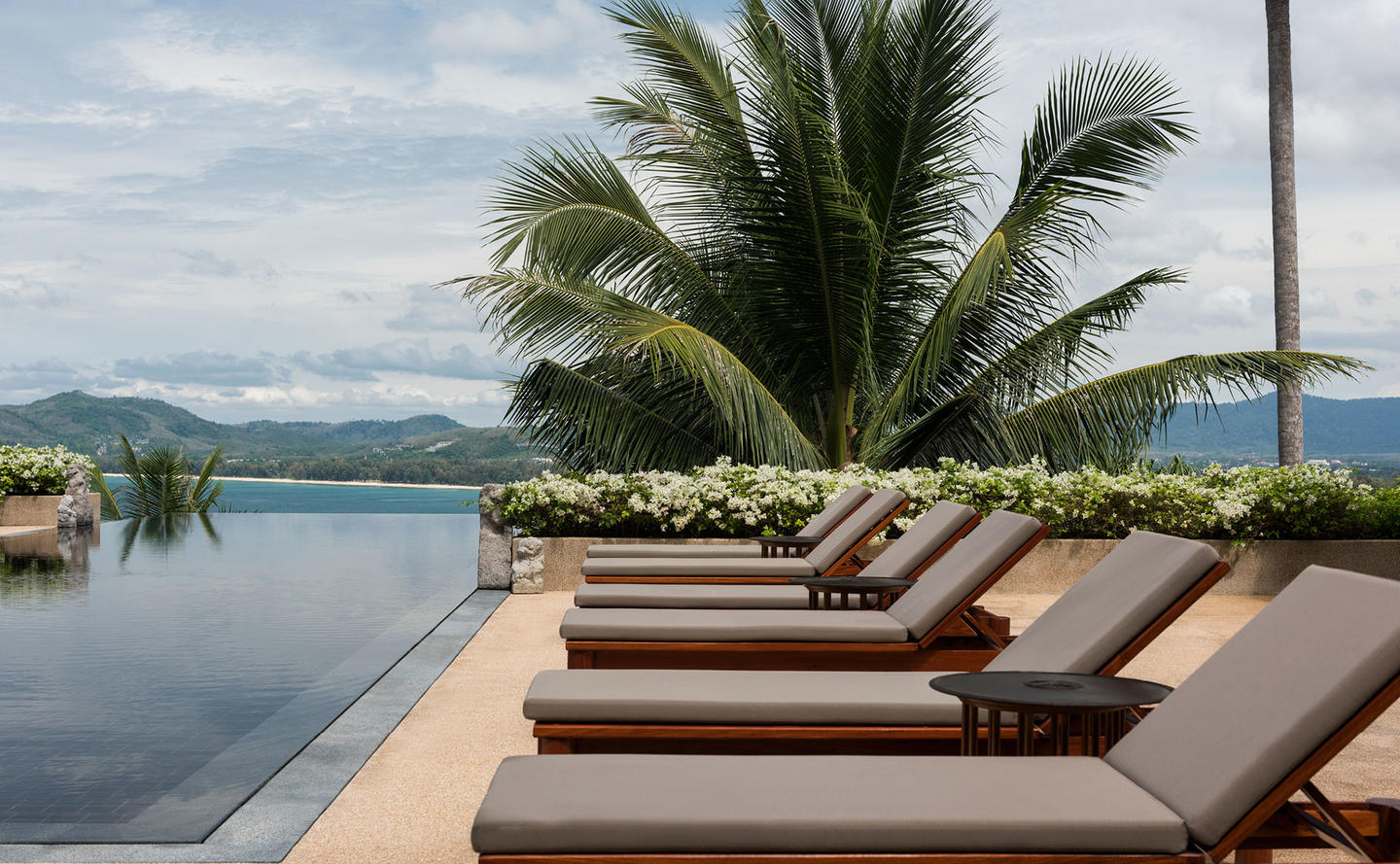 Sun Loungers on Terrace, Five-Bedroom Ocean Villa, Amanpuri, Thailand