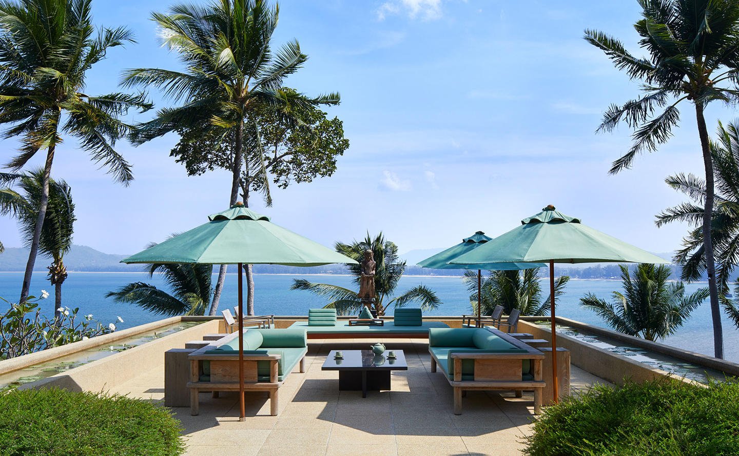 Terrace with Ocean Views, Four-Bedroom Ocean Villa, Amanpuri, Thailand