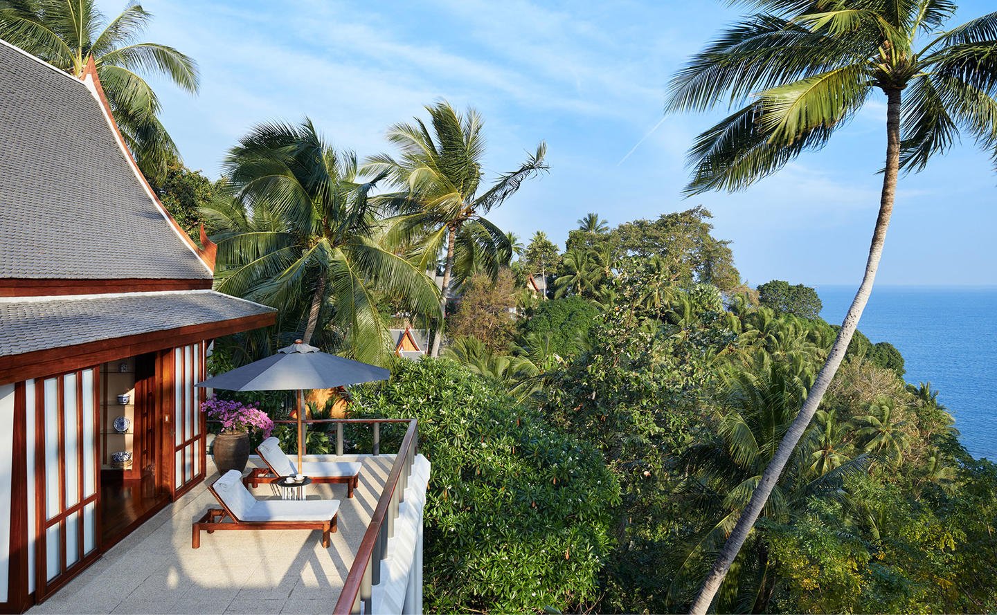 Terrace, Four-Bedroom Ocean Villa, Amanpuri, Thailand