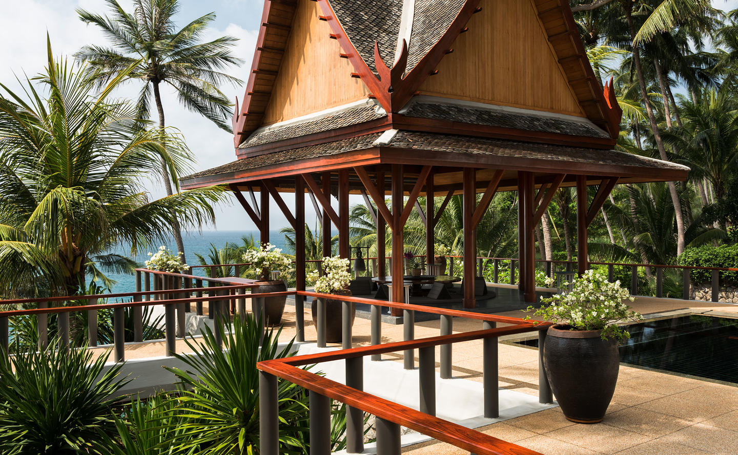 Relaxation Sala, Four-Bedroom Ocean Villa, Amanpuri, Thailand