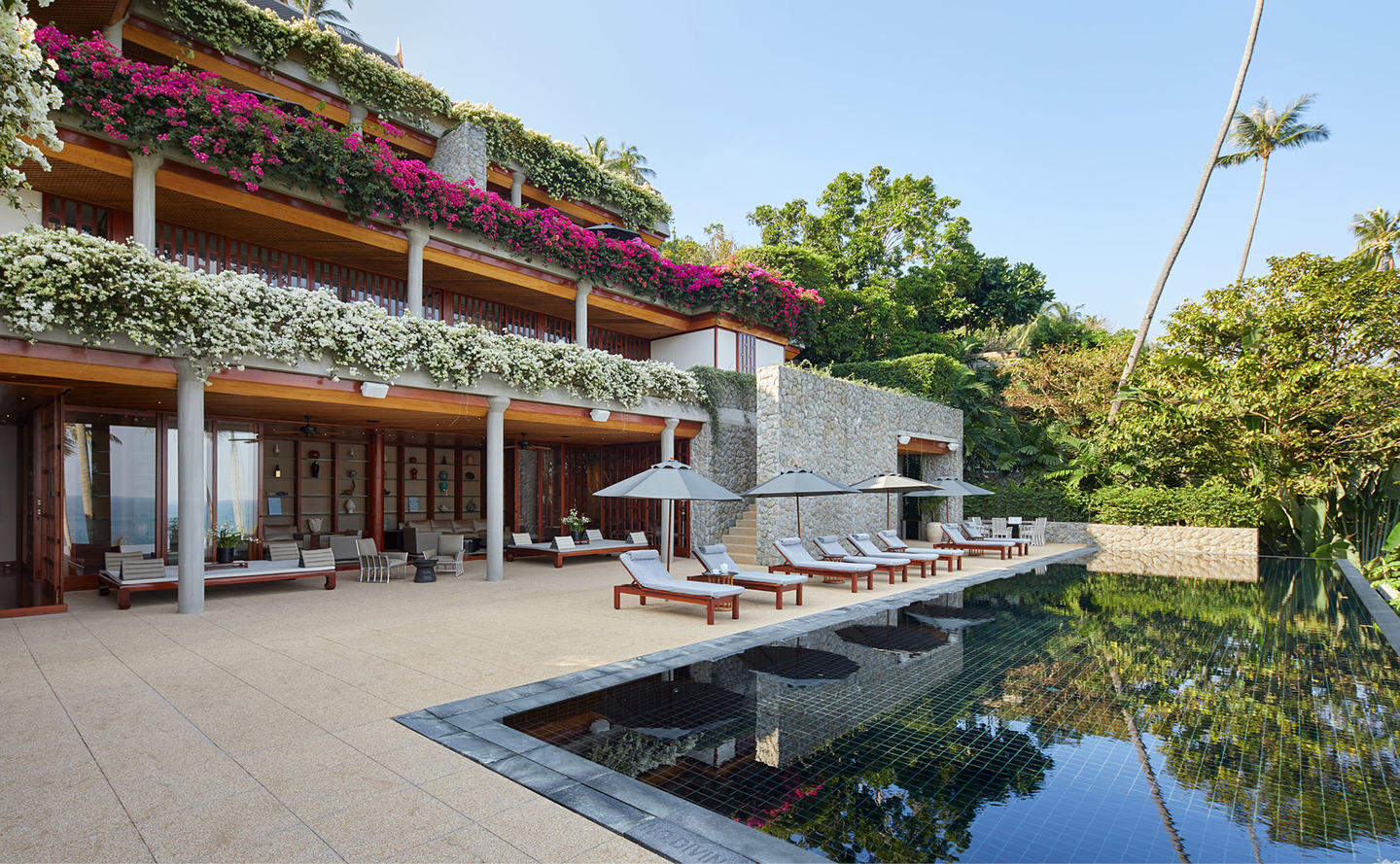 Swimming Pool & Terrace, Nine-Bedroom Ocean Villa, Amanpuri, Thailand