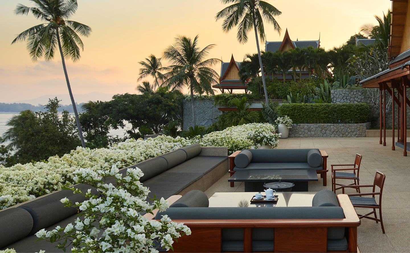 Terrace, Nine-Bedroom Ocean Villa, Amanpuri, Thailand