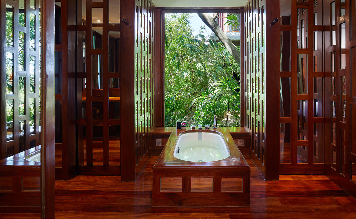 Bathroom, One-Bedroom Garden Villa, Amanpuri, Thailand