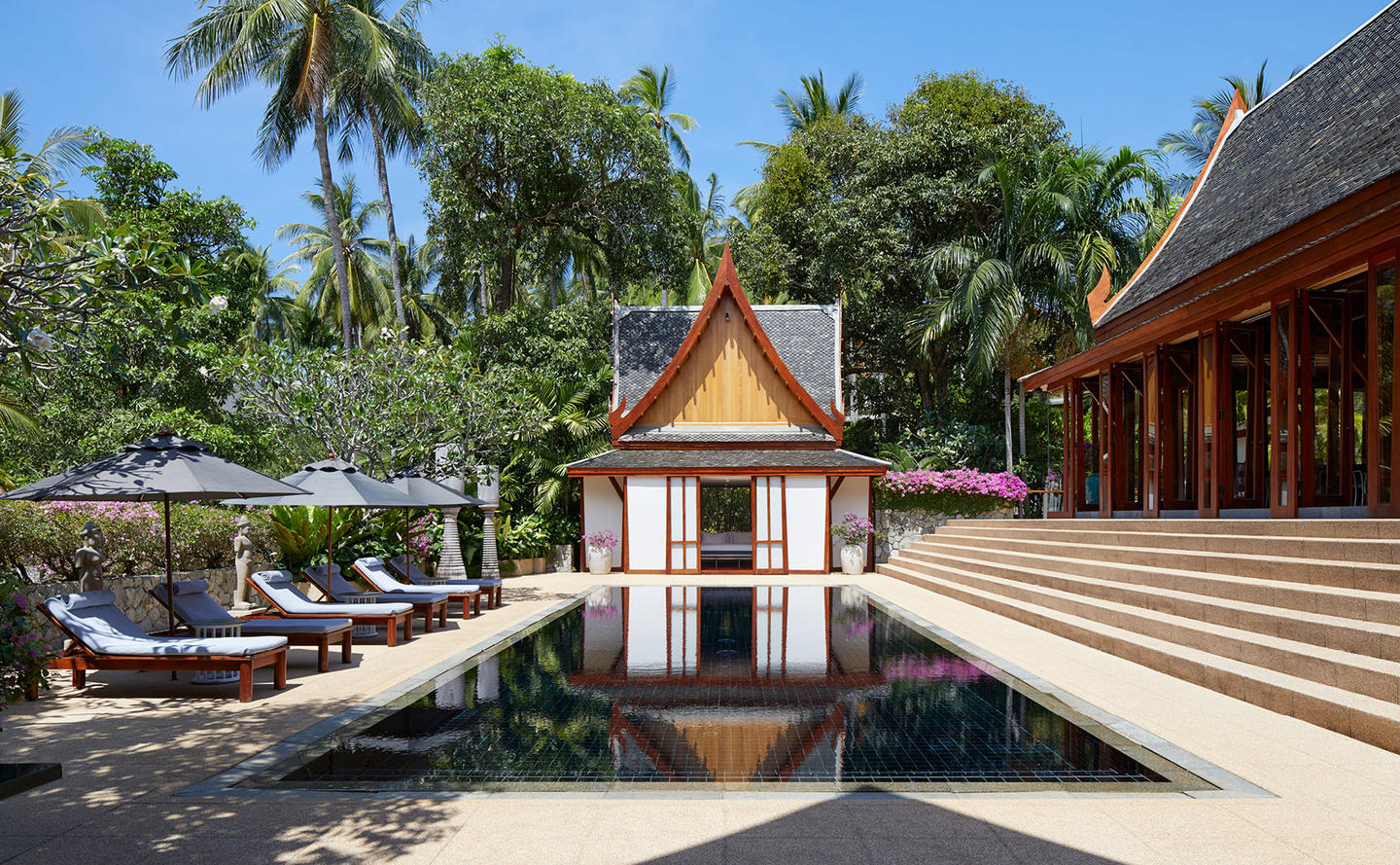 Swimming Pool & Terrace, One-Bedroom Garden Villa, Amanpuri, Thailand