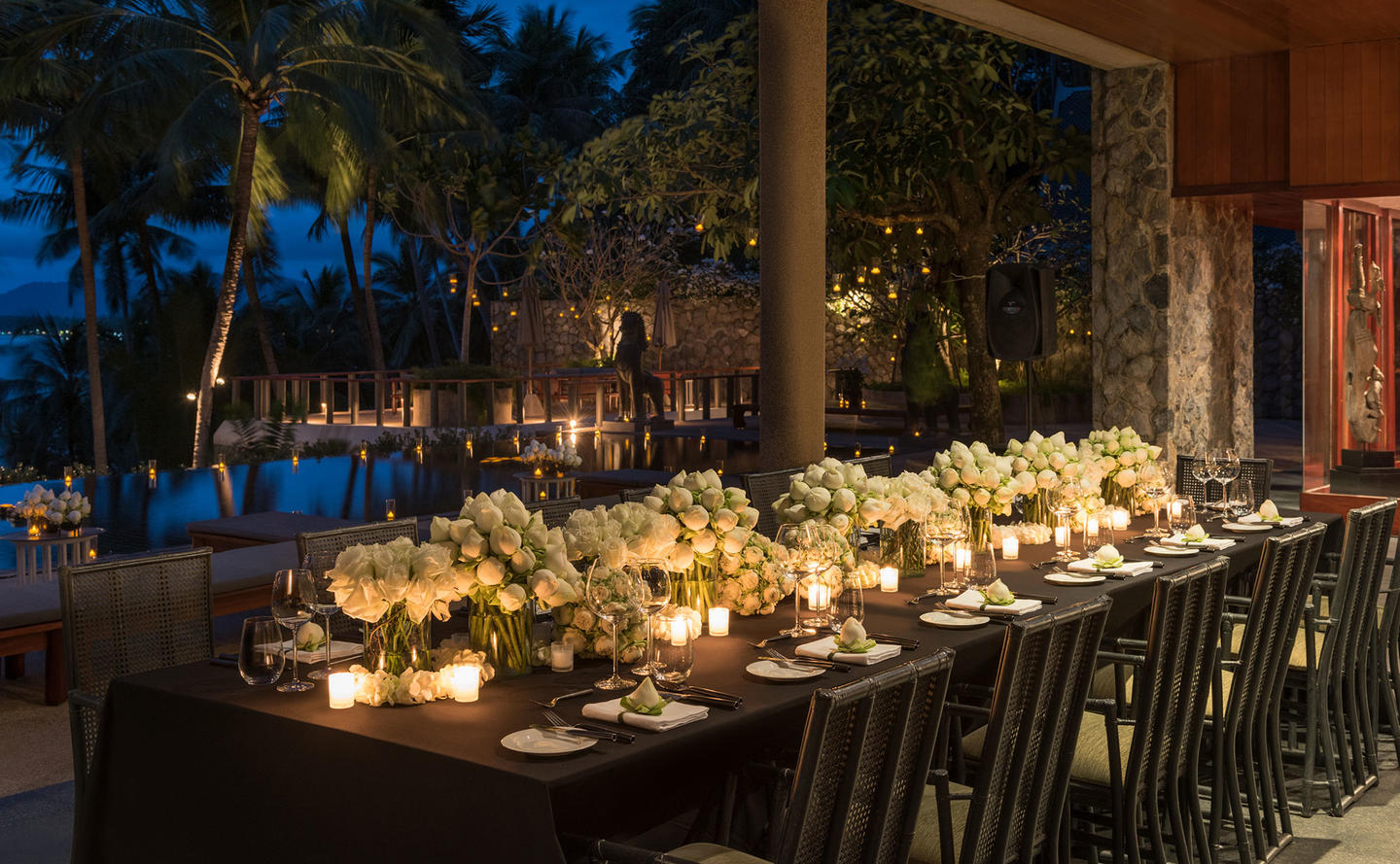 Dining Area, Seven-Bedroom Ocean Villa, Amanpuri, Thailand