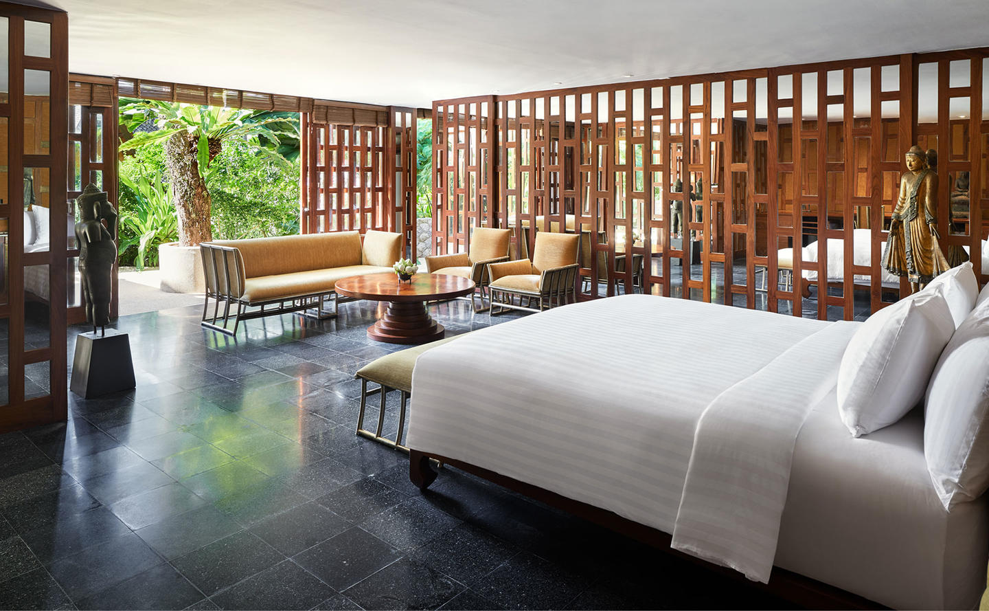 Bedroom, Six-Bedroom Garden Villa, Amanpuri, Thailand
