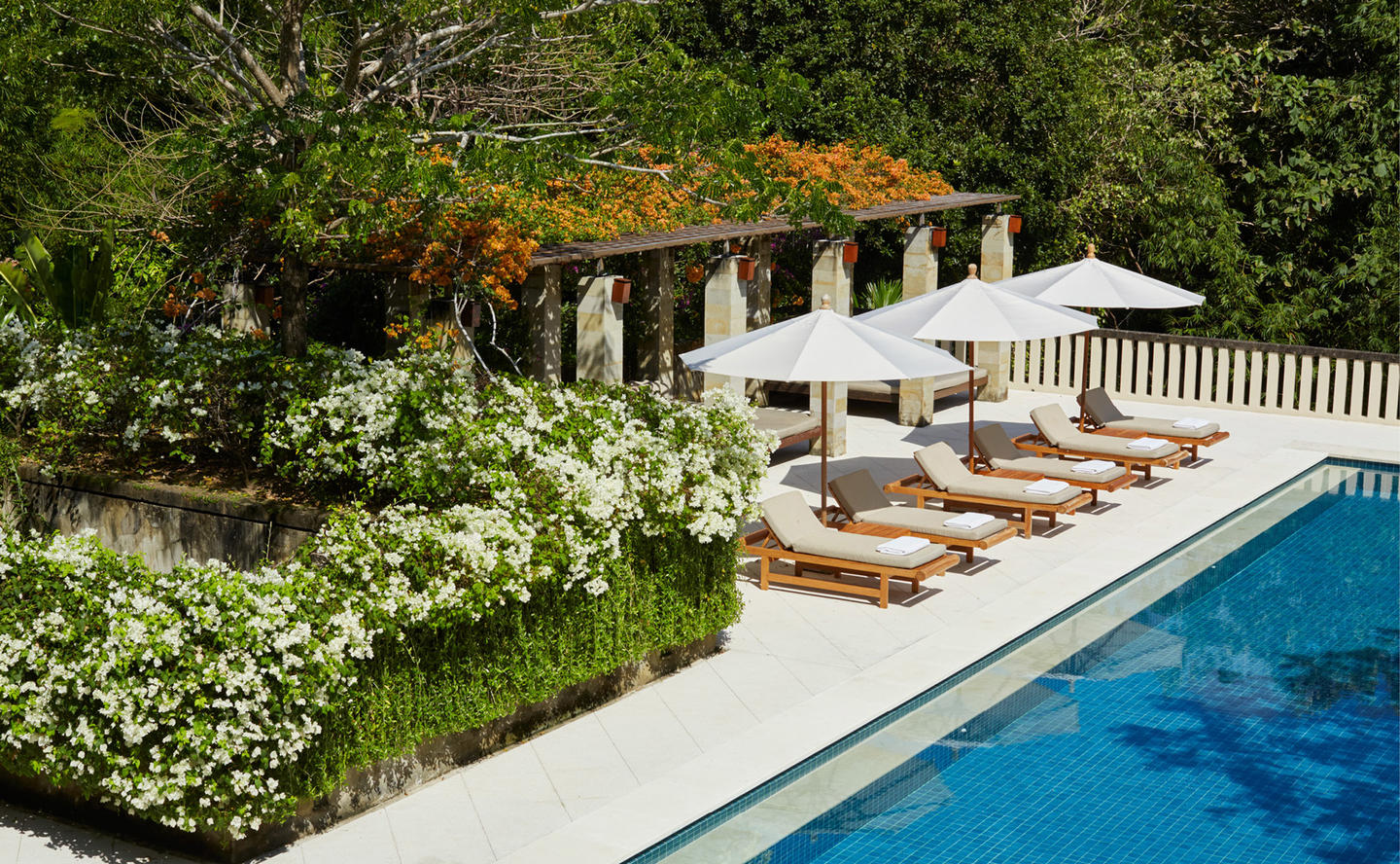 Swimming Pool & Terrace, Six-Bedroom Villa - Aman Villas at Nusa Dua, Bali