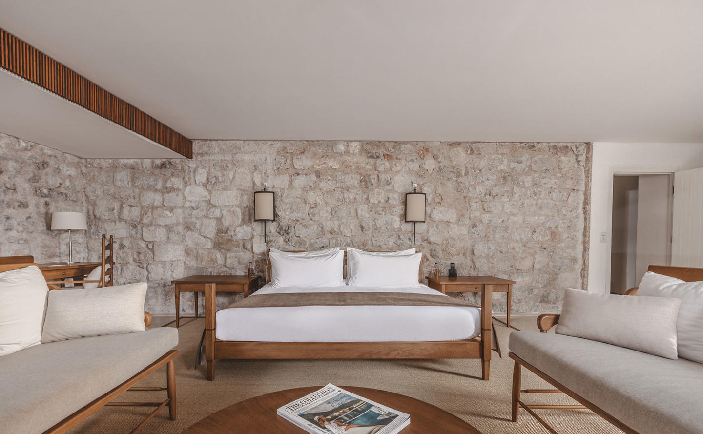 Bedroom, St. Sava Cottage - Aman Sveti Stefan, Montenegro