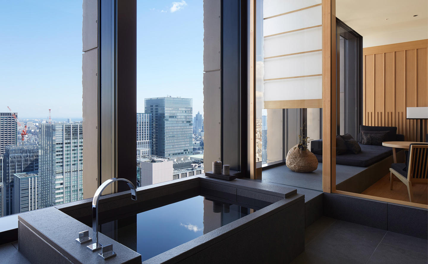 Bathroom, Suite - Aman Tokyo, Japan