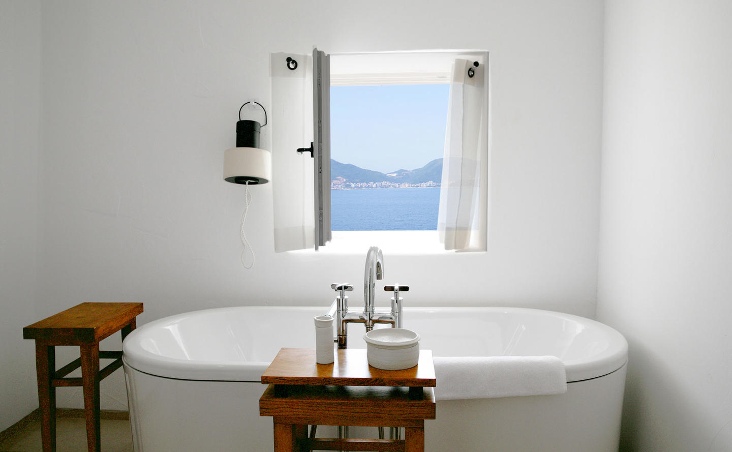 Bathroom, Sveti Stefan Suite, Aman Sveti Stefan, Montenegro
