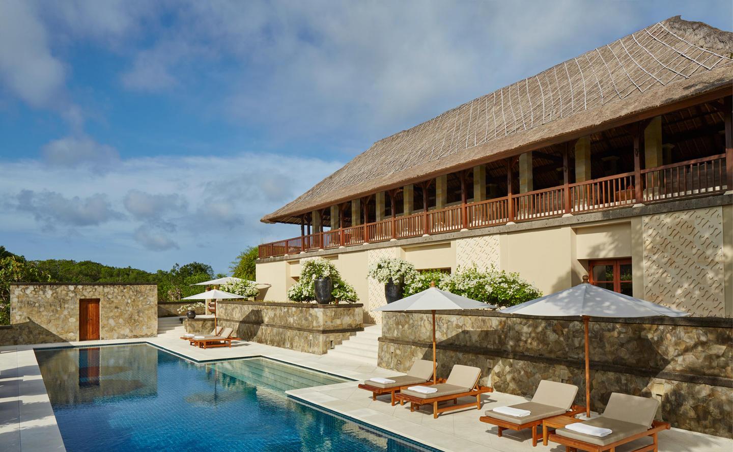 Swimming Pool, Terrace & Exterior, Three-Bedroom Villa - Aman Villas at Nusa Dua, Bali