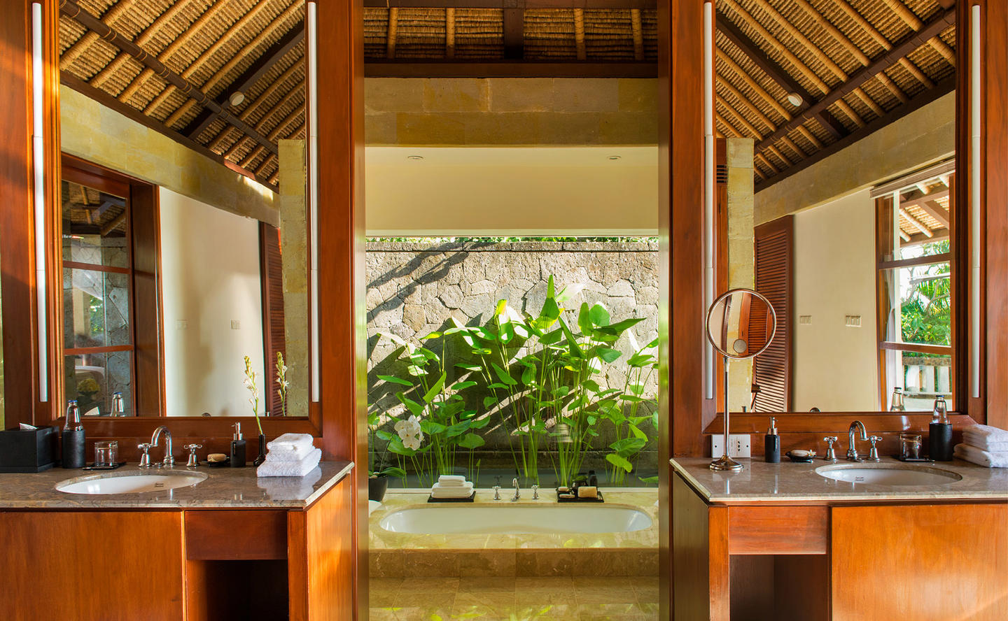 Bathroom, Three-Bedroom Villa - Aman Villas at Nusa Dua, Bali